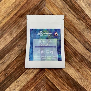 THC Capsules 20mg/200mg
